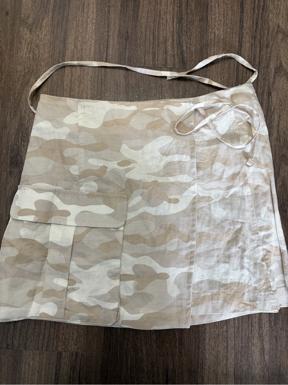 Linen Zara Wrap Skirt
